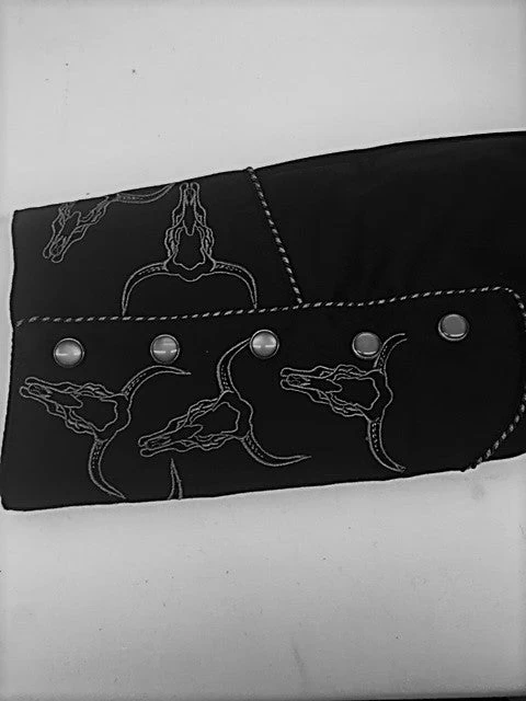 Scully - P-912B Grey Longhorn Embroidery - Image 4