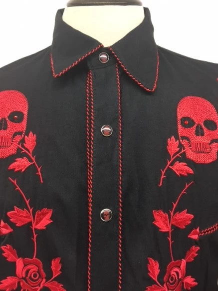 Scully - P-771R Skulls And Roses - Image 2