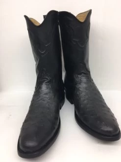 Corral - C3885 Grey Ostrich Roper