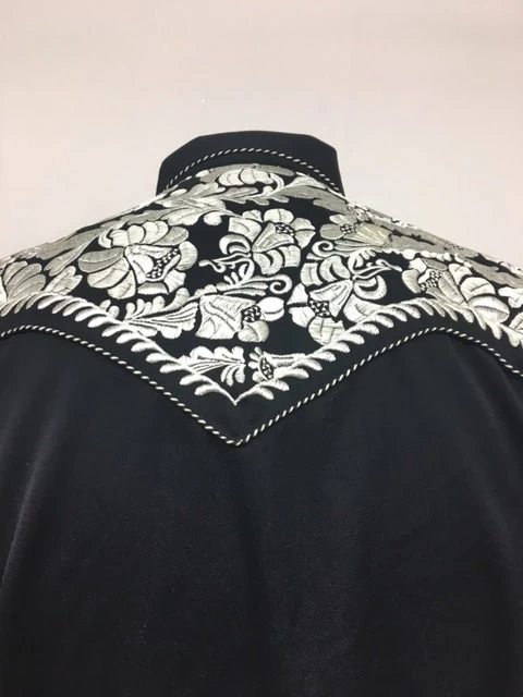 Scully - P-634SIL Floral Tooled - Image 2