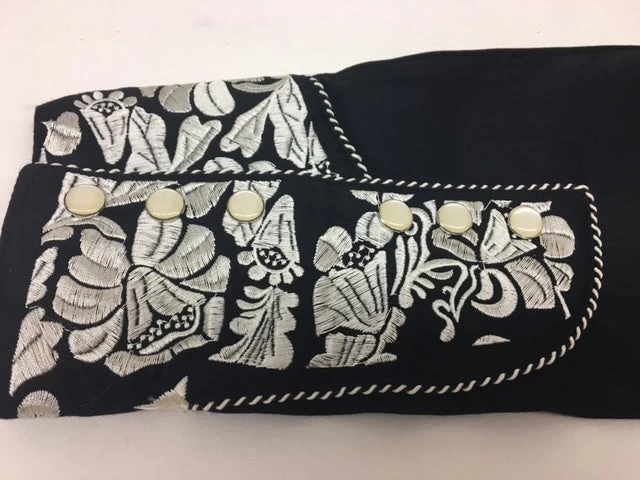 Scully - P-634SIL Floral Tooled - Image 3