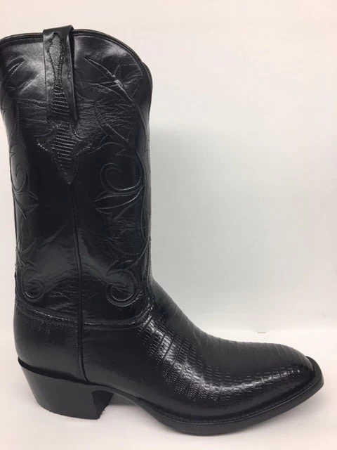Lucchese - GC9467.13 Black Teju Lizard - Image 2