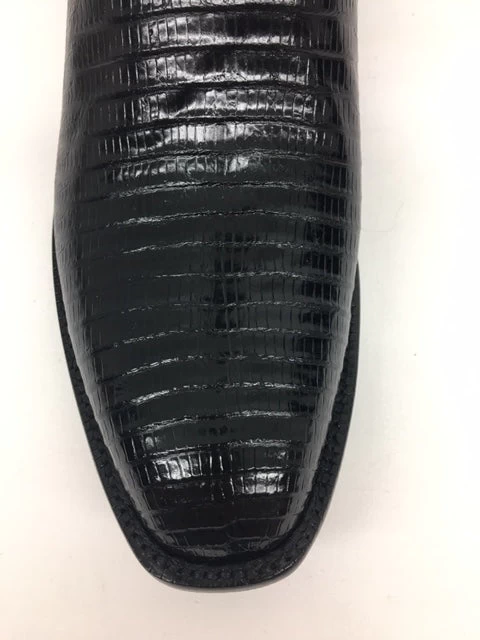Lucchese - GC9467.13 Black Teju Lizard - Image 3