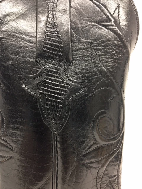 Lucchese - GC9467.13 Black Teju Lizard - Image 4