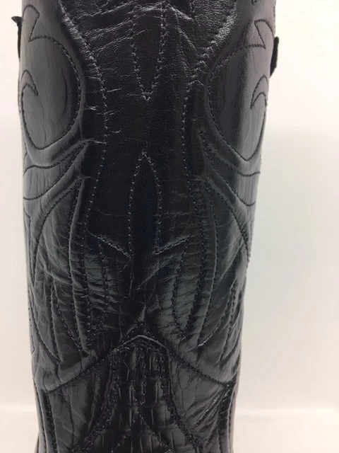 Lucchese - GC9467.13 Black Teju Lizard - Image 5